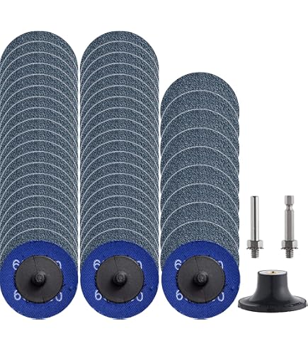 Task Tools 8-Inch Aluminum Oxide Grinding Wheel - 80 Grit For Bench Grinders