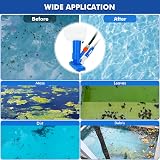 POSENOOR Pool Cleaning Kit with Vacuum Cleaner & 48" Pole Set view 6