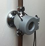 AYNKH White Single Tap Shower Spray Hose Bathroom Attachment Connect On