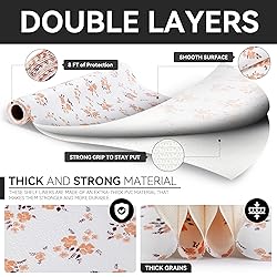 RAY STAR Shelf Liner, 18 Inch x 8 Feet Non Adhesive