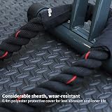 PROIRON Battle Rope 12M 38mm Heavy Duty Fitness Rope 12m Undulation view 4
