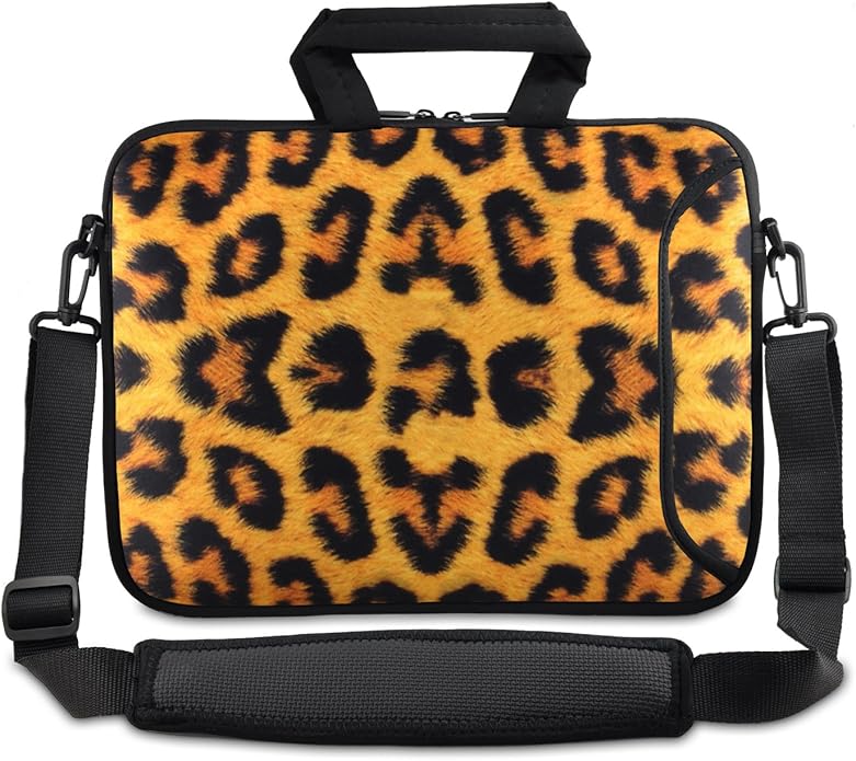 Leopard 13" 13.3" inch Notebook Laptop Shoulder Case Carrying Bag for Apple Macbook