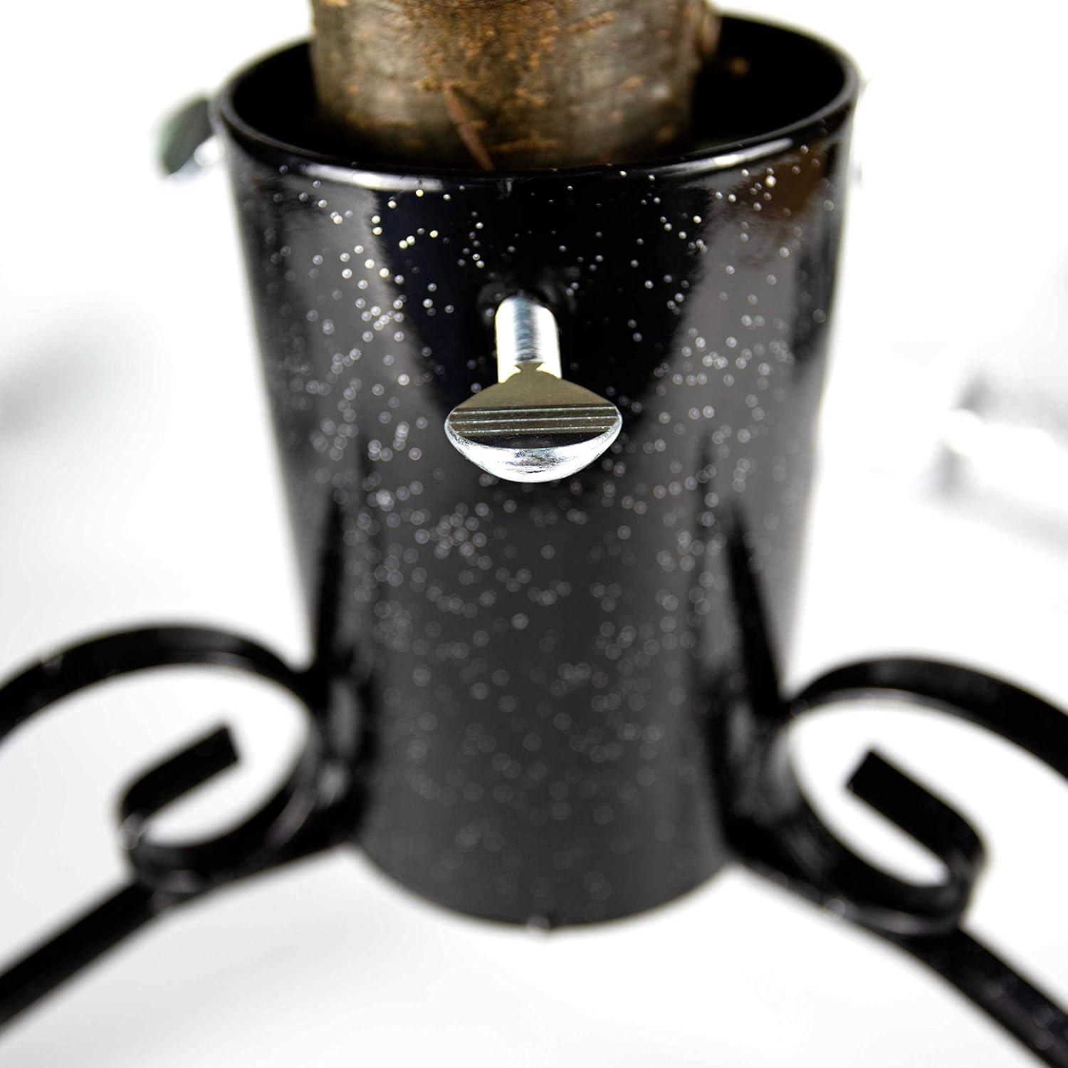 Bosmere G452 4-inch Christmas Tree Stand Sparkle Size - Black - Image 4