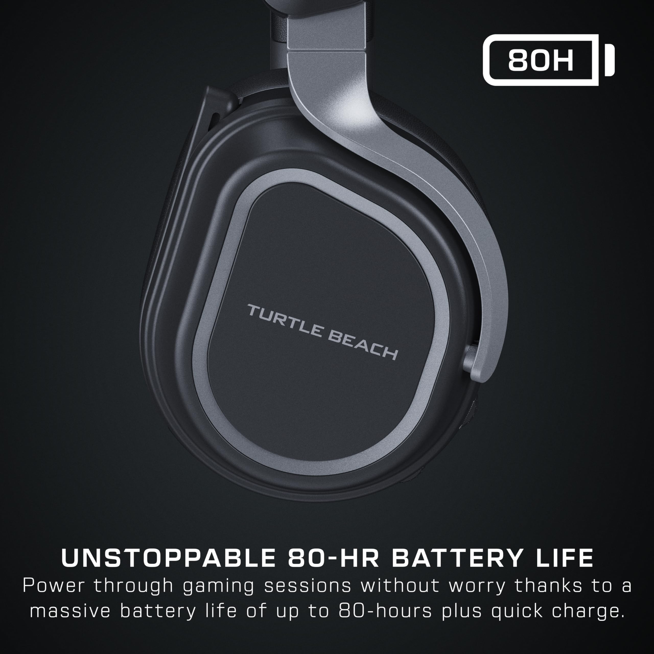 Turtle Beach Stealth 700 Gen 3 Auriculares inalámbricos multiplataforma amplificados para juegos para Xbox Series X|S, Xbox One, PC, PS5, dispositivos móviles - Controladores de 60 mm, micrófono con cancelación de ruido AI, Bluetooth, batería de 80 horas - Negro