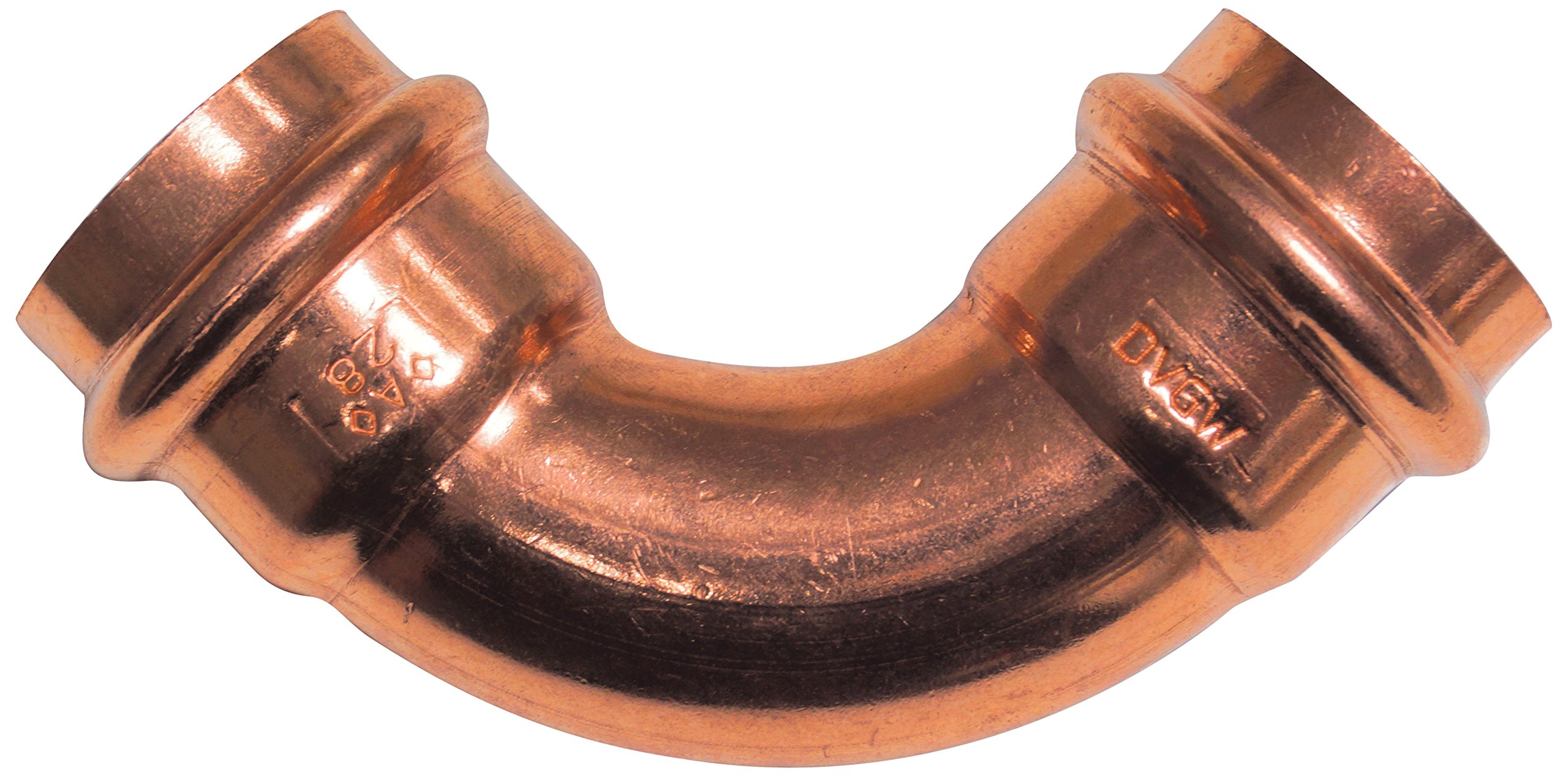 Cornat Press 90 ° Elbow Copper with 2 Sockets, A 28 mm Pack of 1 T650228B
