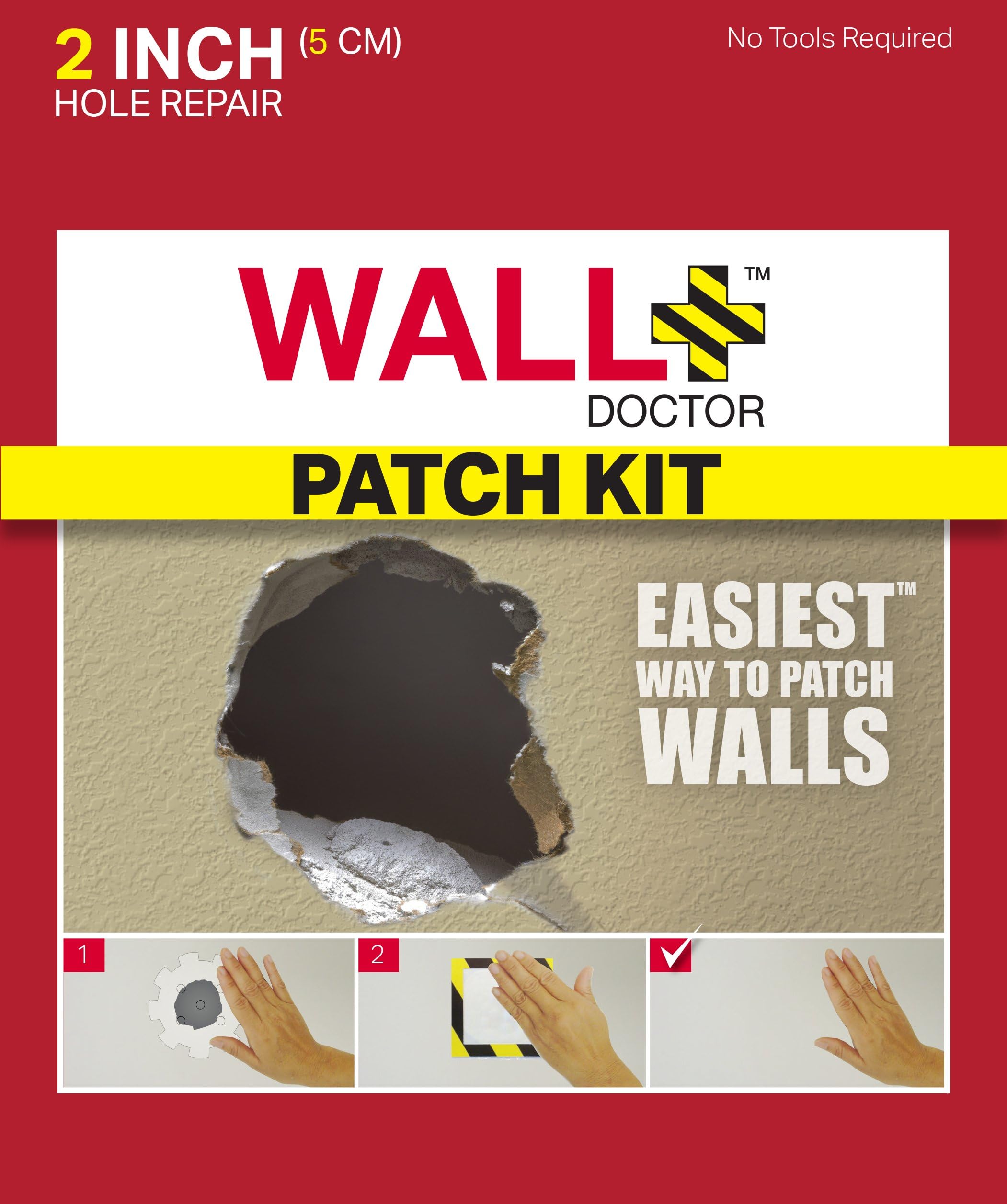 Wall Doctor Drywall Patch, 2"
