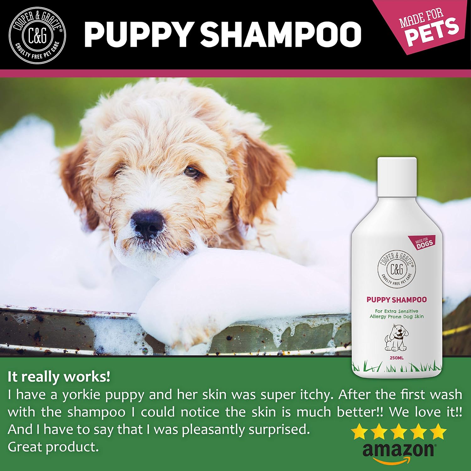 C&G Pets, White, 500 ml (Pack of 1) - Image 5