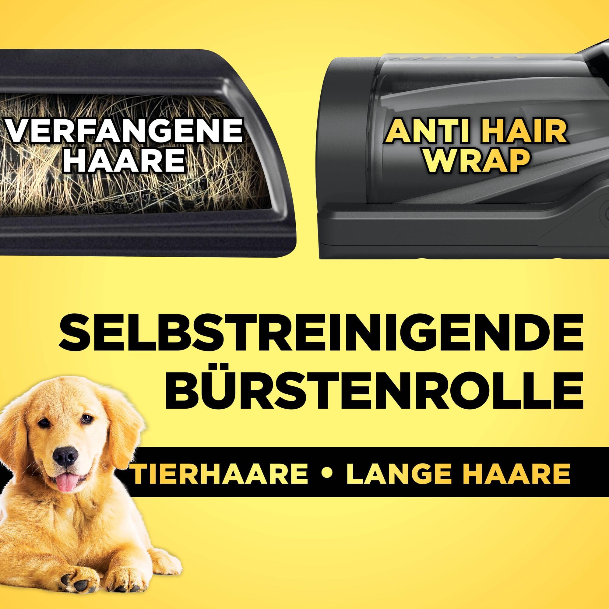 Shark PowerPro Akku-Staubsauger freistehend, bis 50 Min. Laufzeit, kabellos, beutellos, für Tierhaare, Allergiker, Teppich und Hartböden, mit LED-Licht und Knickgelenk-Rohr, grau metallic, IZ380EUT 7