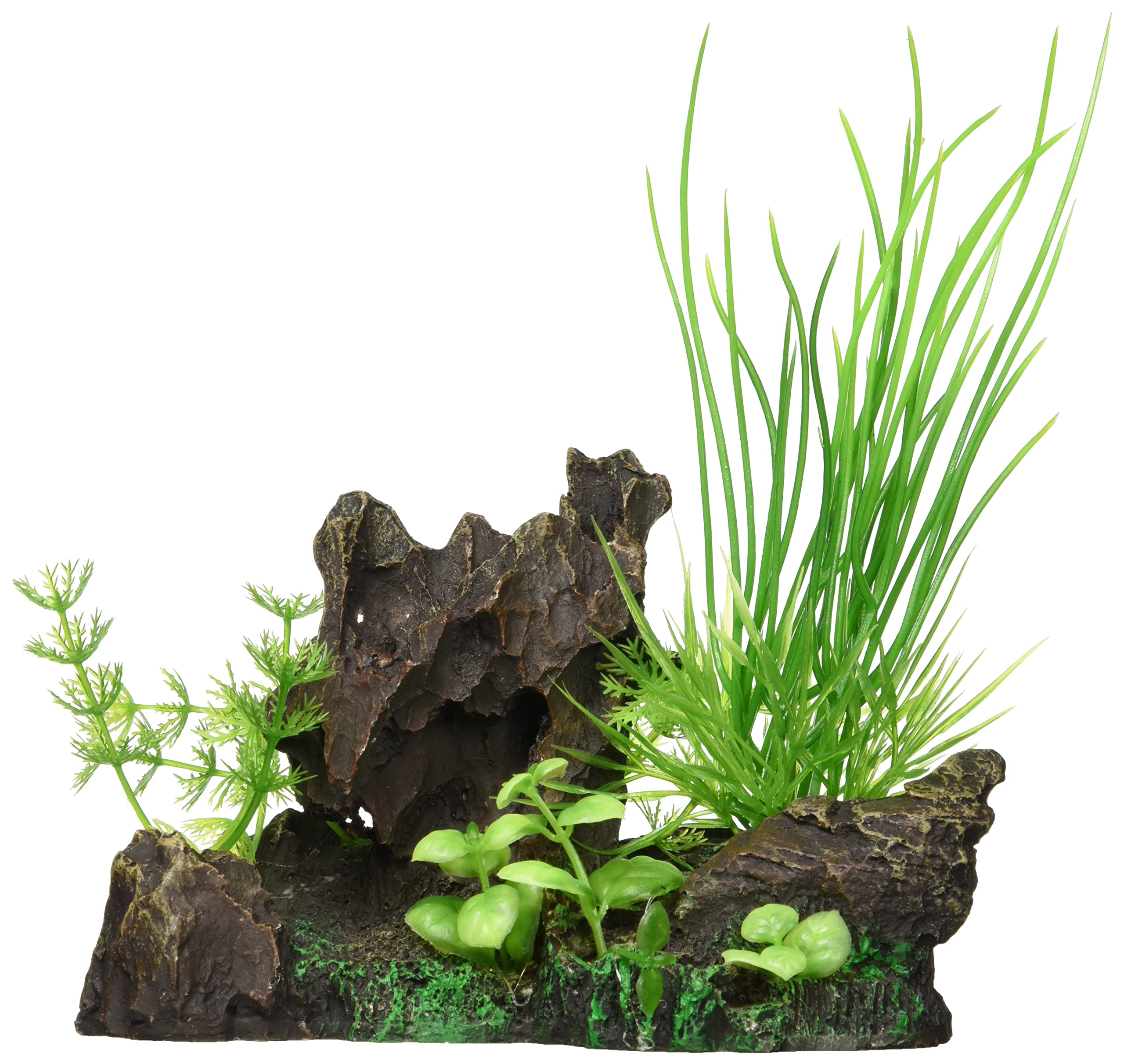 ジェックス 癒し水景 MIXプランツ ロック 茶の商品画像
