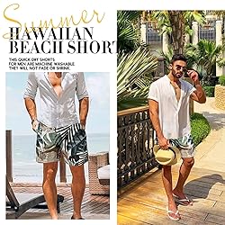 Men's Swim Trunks Quick Dry Hawaiian Board Shorts