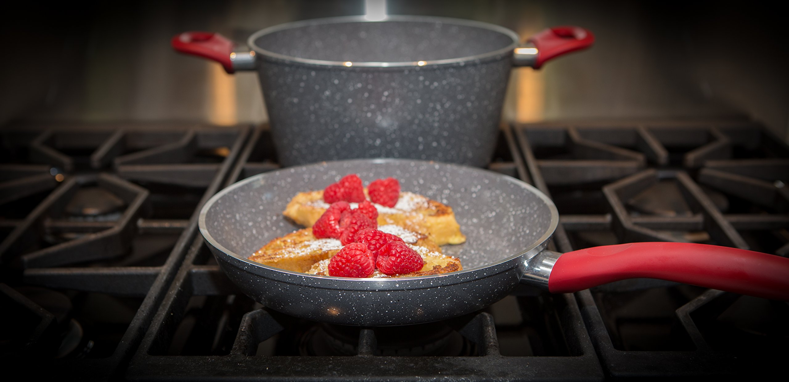 CeraPan Marble Hill 10 Piece Set Aluminum Cookware Set eBay