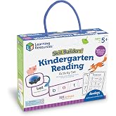 Learning Resources Skill Builders! Kindergarten Reading Activity Set | 122 Pieces, Ages 5+, Back to School Essential Materials, Homeschool Supplies