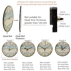 Movement Total Shaft Length is 14 mm