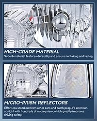 Nilight Headlight Assembly for 2001 2002 2003 2004