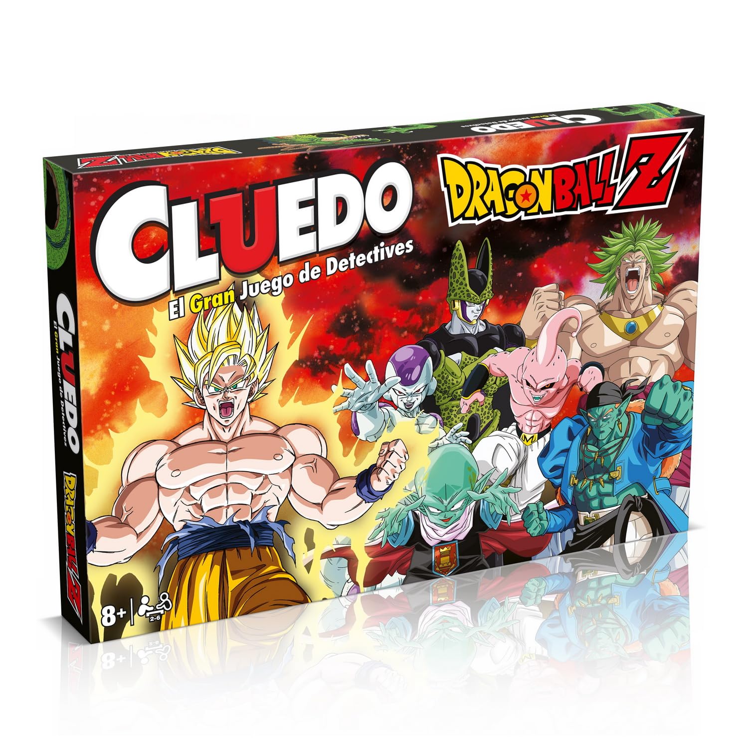 Winning Moves - Cluedo Dragon Ball Z - Mystery Board Games the Whole Family, Multicoloured (WM02056-SPA-6)