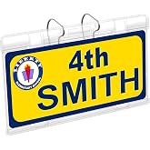JL Safety® Elementary & Daycare Student Pick up Permit Cover and Holder - Visortag® VTSH140. Easily Display & Swing Away Your Permit Card. Stored on Visor. Patented & Made in USA
