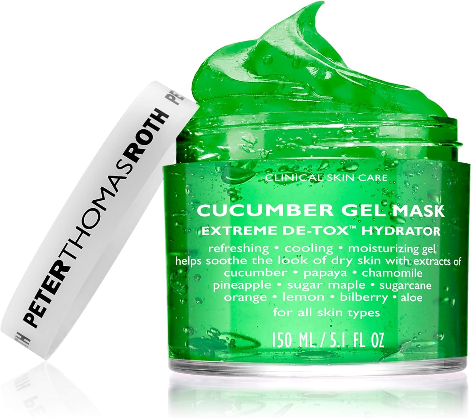 Peter Thomas Roth Cucumber Gel Mask, 5 Fl Oz: Amazon.sg: Beauty
