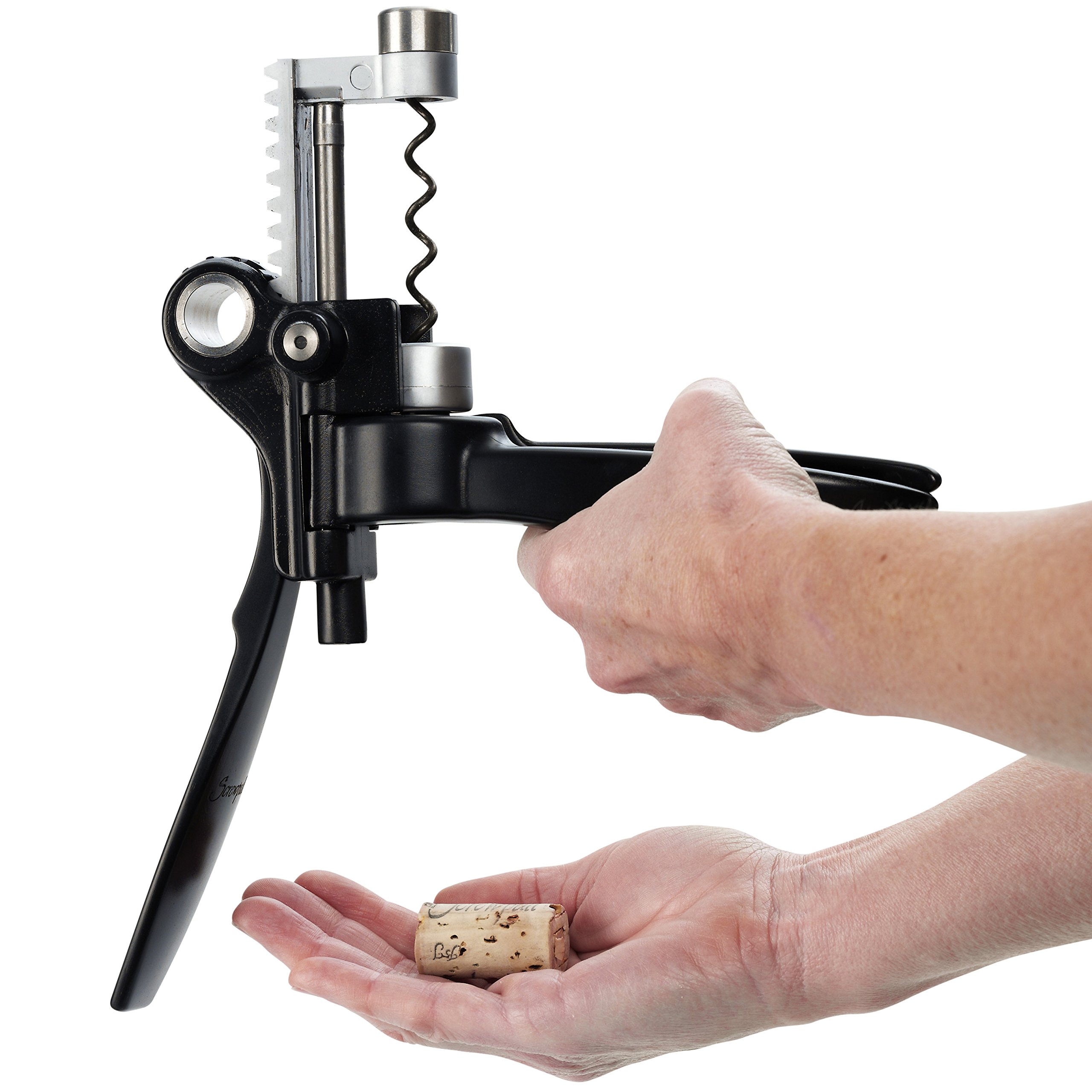 Le Creuset LM250LE-31 Lever and Foilcutter Gift Set, Black