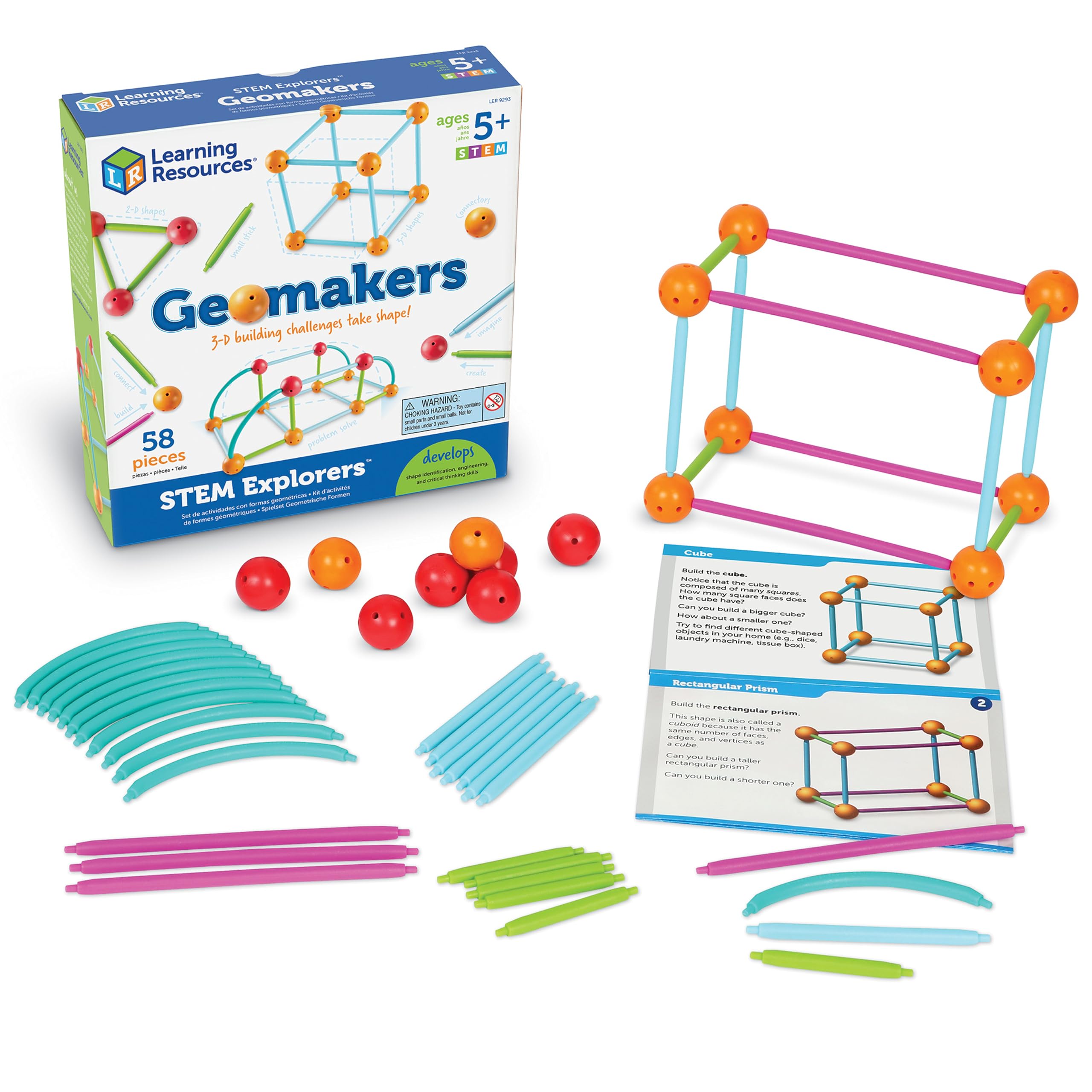 Learning Resources LER9293 Geomakers-STEM Explorers
