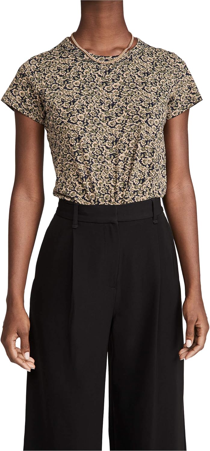 rag and bone floral tee