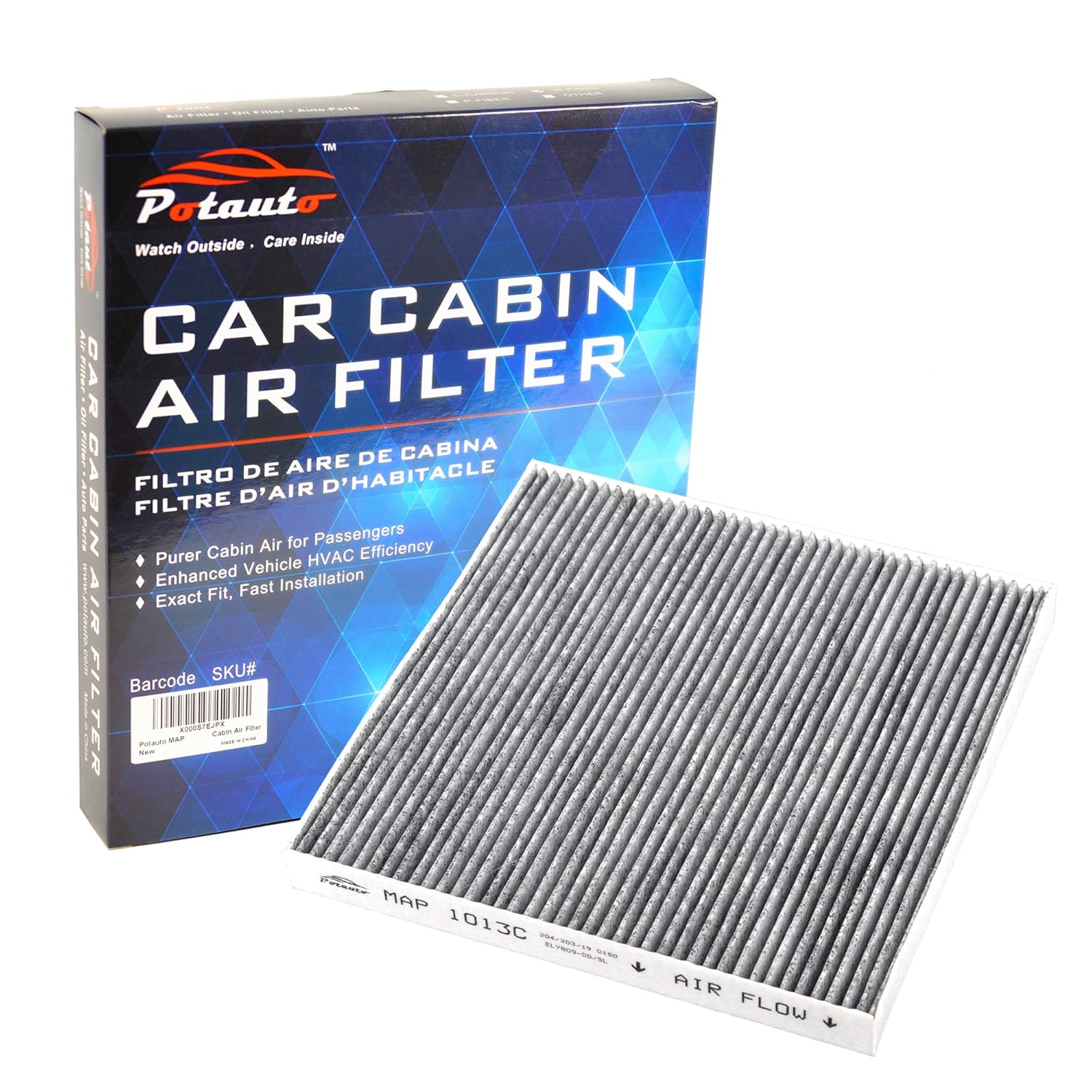 High Performance Car Cabin Air Filter Replacement For Toyota