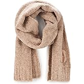 Calvin Klein womens Soft Boucle Cold Weather Knit Scarf