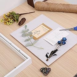 Muzilife 10x10 Shadow Box Picture Frame with Linen