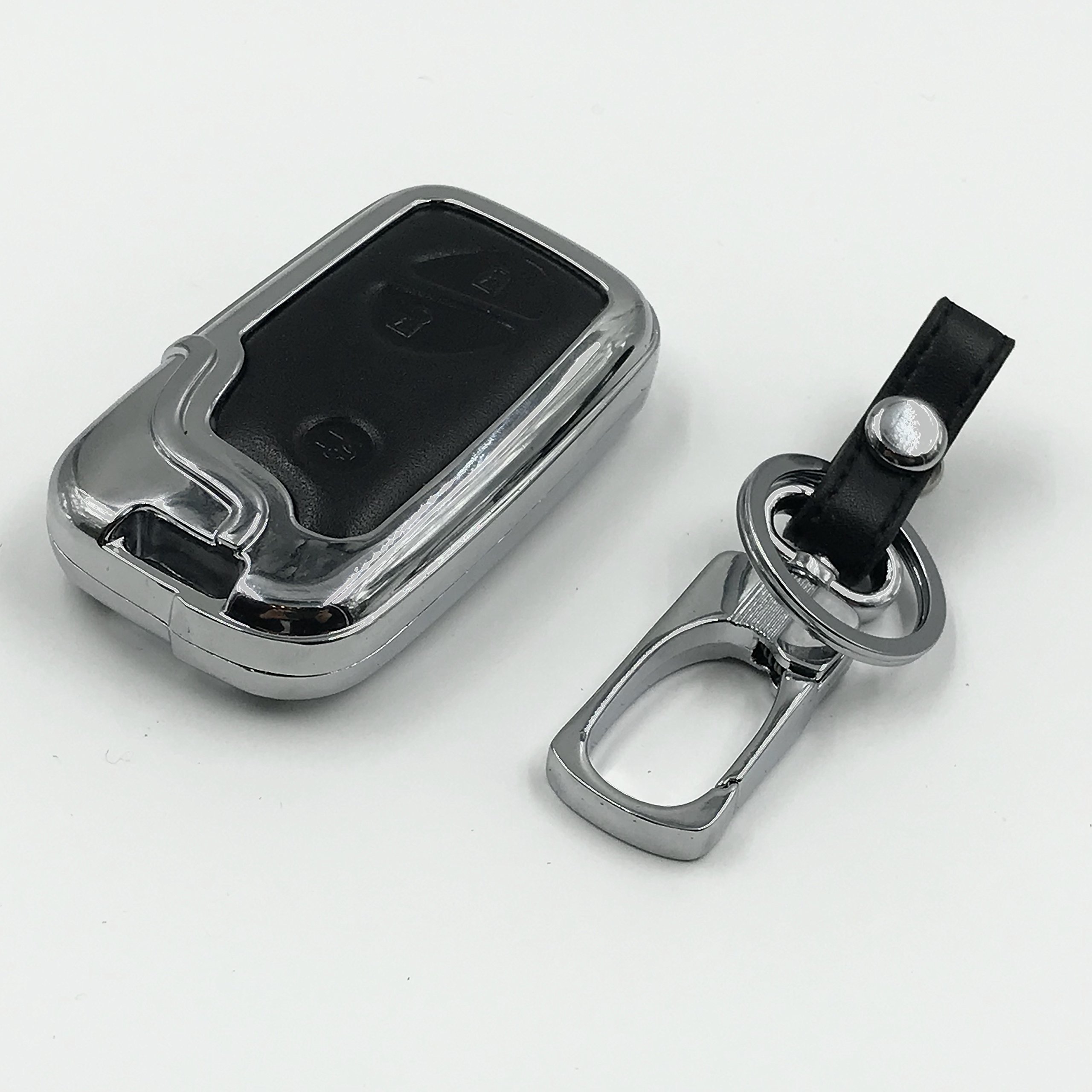 Lexus Car Accessories styling Zinc Alloy & Genuine Leather Folding