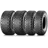 MaxAuto 25x8-12 Front &amp; 25x10-12 Rear ATV Hilly Lawn All Terrain Tires, 6PR Tubeless, 4 Pack