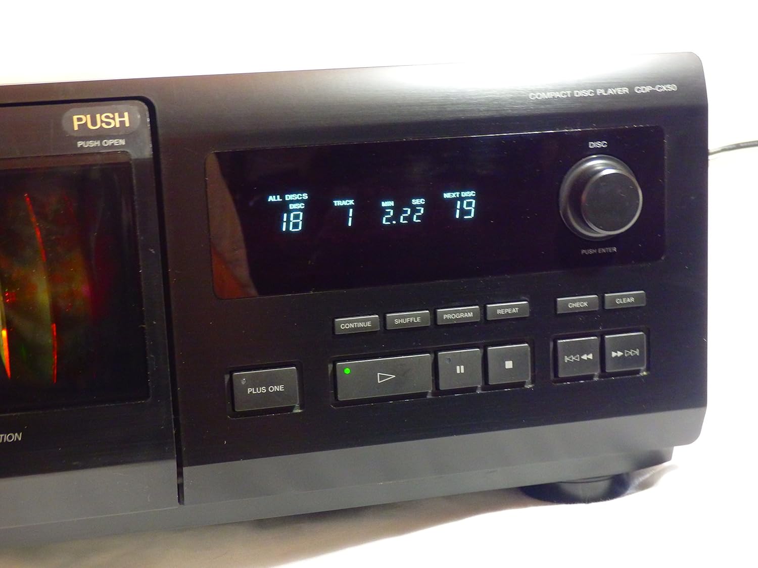 Amazon.com: SONY CDP-CX50 50 Compact Disc CD Player: Home Audio & Theater