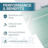Polar FeltSeal 500ml Clear Waterproof Sealant for Felt Roofs Shed Garage view 3