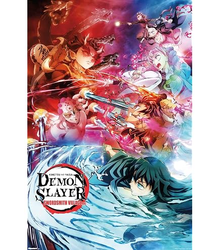 Amazon.com: Trends International Demon Slayer - Key Visual 1 Wall