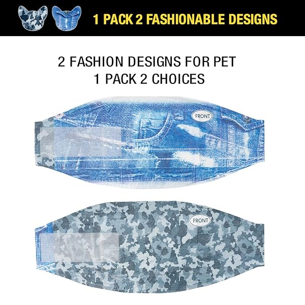 DONO DOG DIAPERS MALE DISPOSABLE MALE DOG WRAPS, 48 COUNT WIDER DOGGIE PUPPY DIAPERS MALE BELLY BANDS, SUPER ABSORBENT, LEAK-PROOF FIT, EXCITABLE URINATION, INCONTINENCE, XS