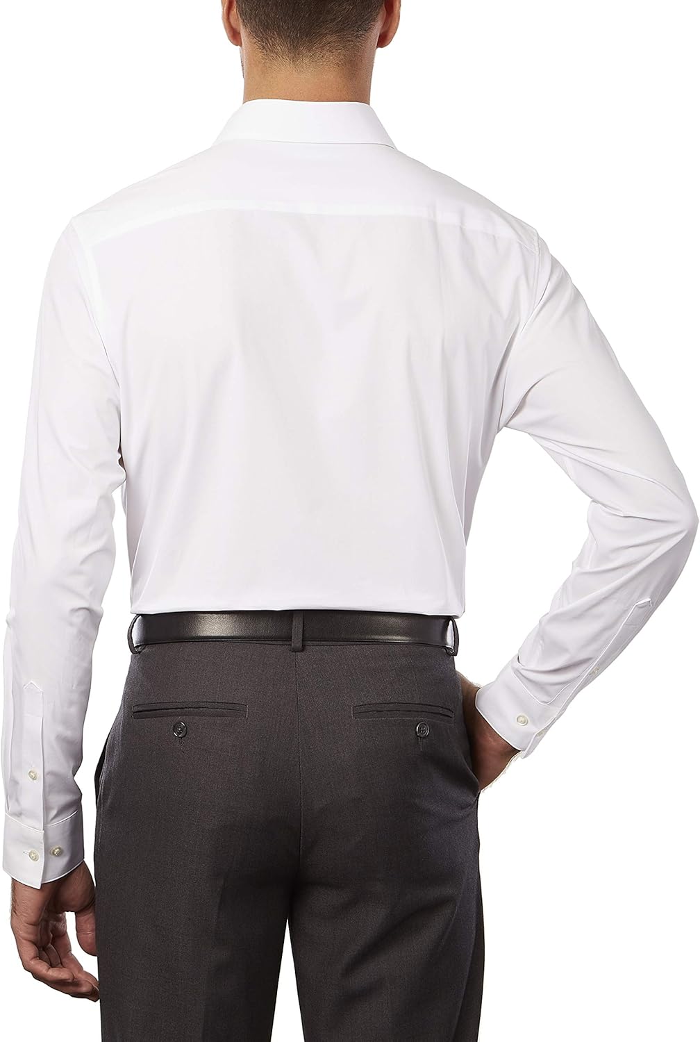 Van Heusen Men's Dress Shirt Regular Fit Flex 3 at  Men’s Clothing store