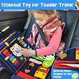 TenFans Busy Board Montessori Toy 35 Activities 3 4 5 Year Olds view 3