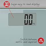Salter Digital Bathroom Scale 180 kg Ultra Slim Platform Tap Start view 4