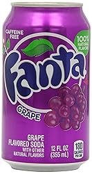 Fanta Grape Soda Can 355 ml