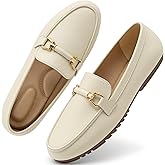 HARENCE Loafers for Women Comfortable Slip On Business Work Flats Shoes Casual Driving Moccasins Penny Loafer
