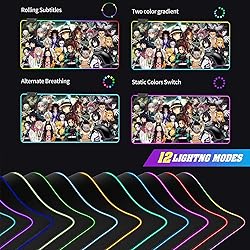 RGB Large Anime Mouse Pad The Chosen