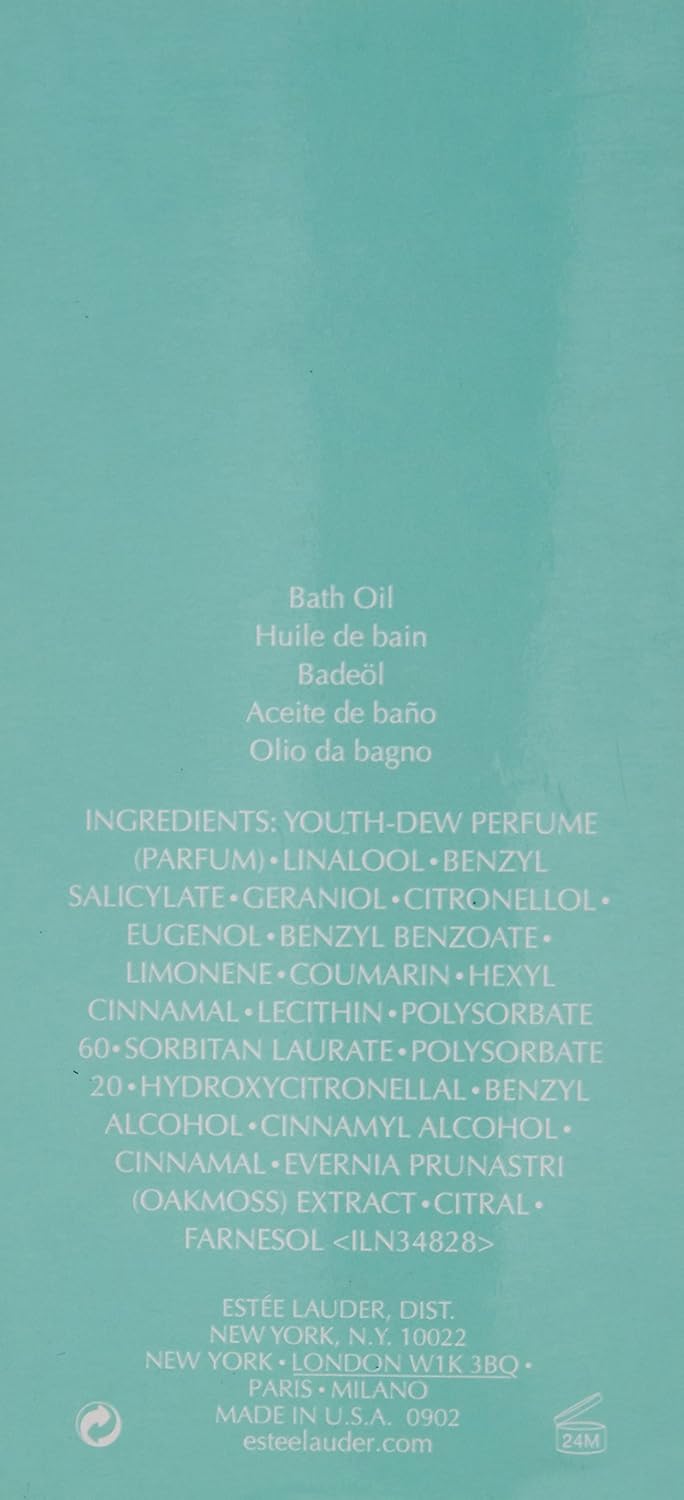 Youth Dew by Estee Lauder Bath Oil, 2 Ounce : Este Lauder Youth Dew Bath Oil : Beauty