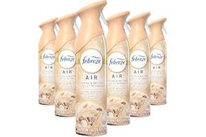 Febreze Air Mist Air Freshener Spray, Odor-Fighting Room Spray, Air Fresheners for Home and Bathroom and Kitchen, Aerosol Can