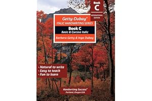 Getty-Dubay Italic Handwriting Series: Book C