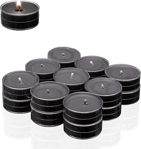 Teelichter schwarz Teelichter schwarz