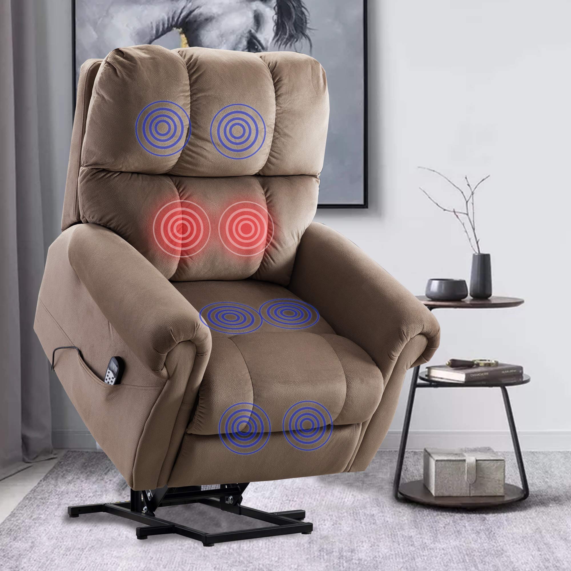 Buy Bonzy Home Massage Power Lift Reclining Chairs with Vibration