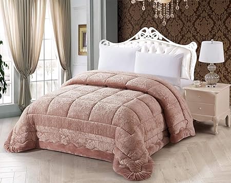 Botticelli Home Trapunta Matrimoniale Invernale Rose Rosa Antico 270x270 Cm Amazon It Casa E Cucina