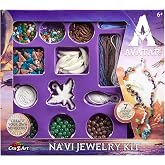 Cra-Z-Art Avatar Na&rsquo;vi Jewelry Making Kit, Make Your Own Bracelets, Necklaces &amp; Songcord, Beads, Charms, Threads &amp; Paints, Creative Craft Kit for Kids Ages 6+