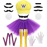 PIIDUOO Halloween Costumes Accessories for Adults Women - Halloween Costume 2025 Cosplay Party Set for Teen Girls