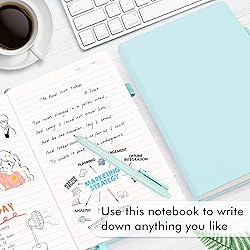 feela 5 Pack Notebooks Journals Bulk, Hardcover