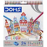 Doms Fsc 24 Shades Colour Pencil