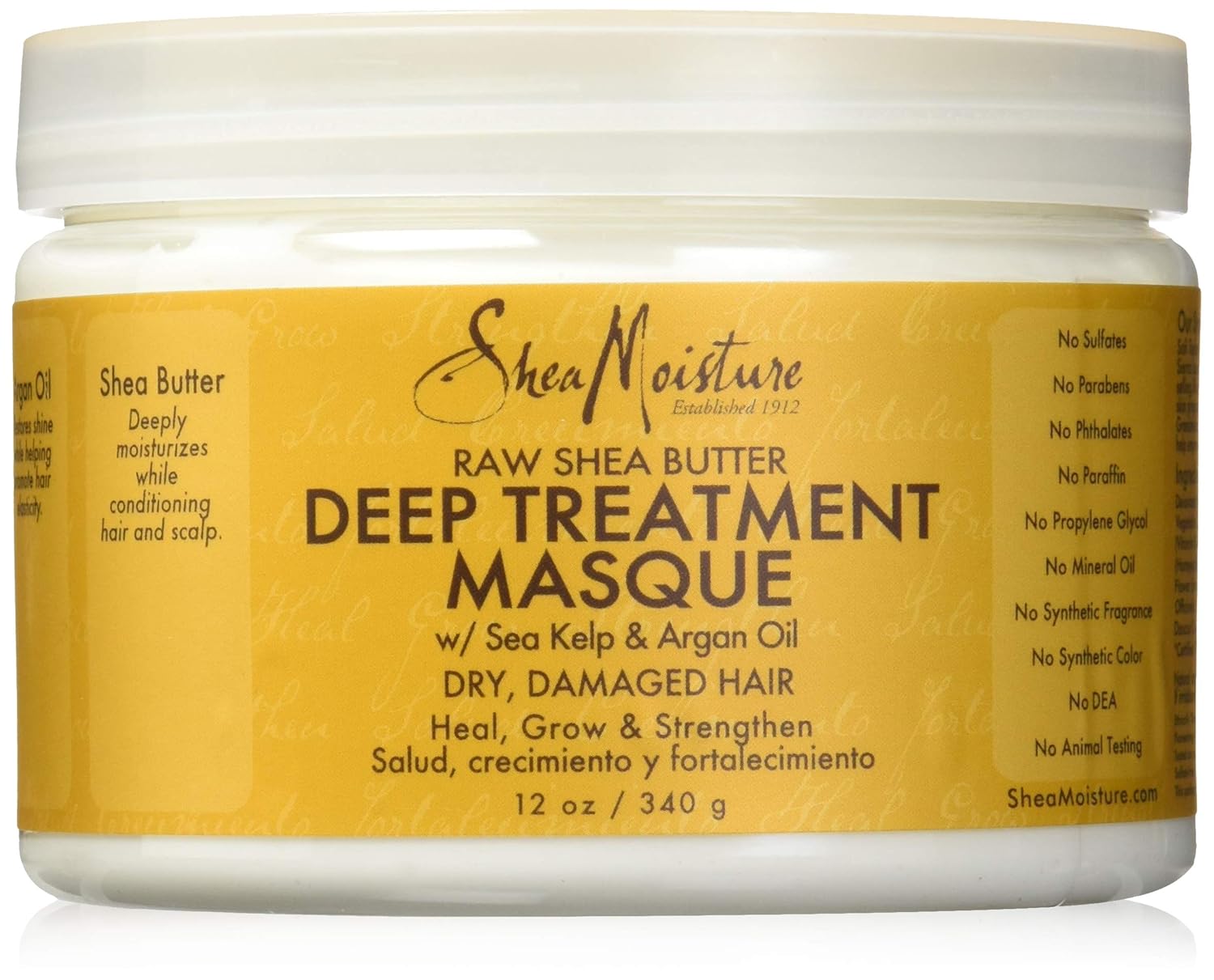 Buy SheaMoisture 12 oz Raw Shea Butter Deep Treatment Masque Online at Low Prices in India Buy SheaMoisture 12 oz Raw Shea Butter Deep Treatment Masque Online at Low Prices in India